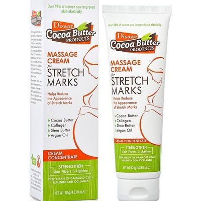 Disaar Cocoa Butter Stretch Marks Massage Cream Deep Hydration 125g
