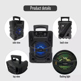 Outdoor Speaker Karaoke With Wired Microphone