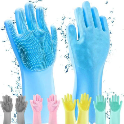 Re-useable Washing Gloves for Kitchen, Bathroom, Car, Pet and Multipurpose Cleaning