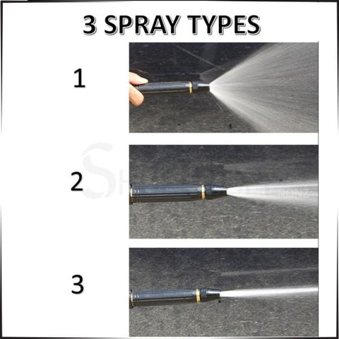 Metal High-Pressure Adjustable Nozzle Water Spray Gun | Durable for Multiple Uses