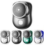 Mini Electric Razor for Men | – Portable USB Rechargeable Shaver | Compact Travel Beard Trimmer with One-Touch Use for Smooth Shaving at Home, Office