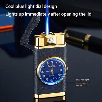 Beautiful Refillable Fancy Watch Lighter | Best Quality Watch Lighter | Metal Lighter ( Random Color )