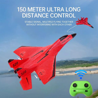 Remote Control Airplane | Rc Plane Remote Control | 2ch 2.4 Ghz Rc Plane With Lights | Remote Control Airplanes Foam| Rc Fighter Airplane Jet For Kids – Random Color