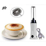 White Electric Rechargeable Coffee Beater – Versatile Milk, Mixing Machine ,juice, Coffee, And Egg Foamer, Ideal For Kitchen Accessories. Portable And Lightweight, Perfect For Cappuccino, Latte, Baking, And Smoothies.